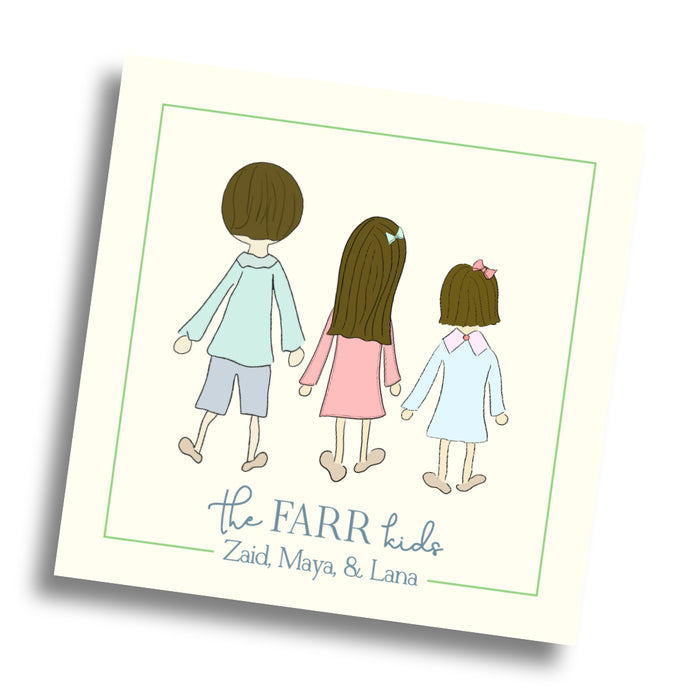 Brother & Sister Sibling Card