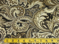 Brown and Black Paisley 118
