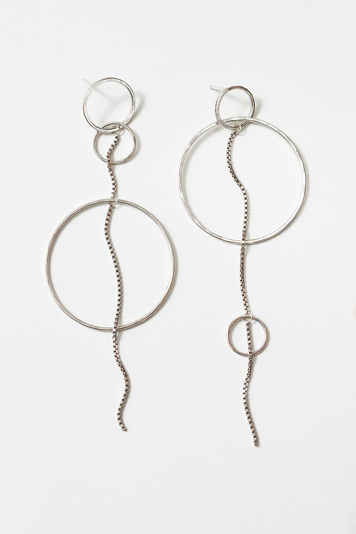 Bubbles Post Earring