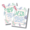 BUG PLAY DATE CARD