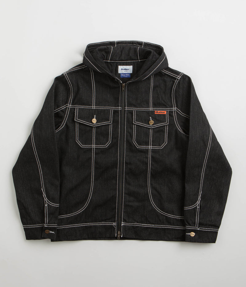 Butter Goods Adilson Denim Jacket in Black