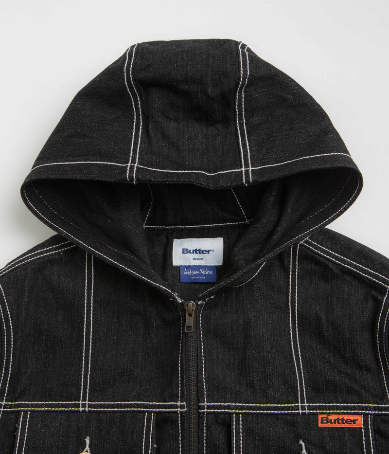 Butter Goods Adilson Denim Jacket in Black