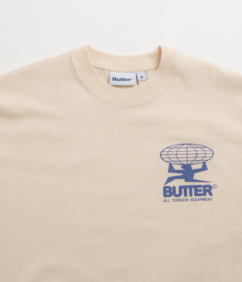 Butter Goods All Terrain T-Shirt in Natural