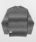 Butter Goods Beams Knit Sweatshirt in Charcoal