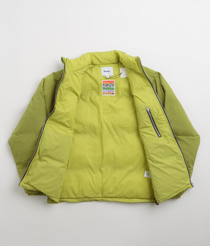 Butter Goods Endure Puffer Jacket in Matcha