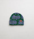 Butter Goods Ink Cuff Beanie in Dark Green