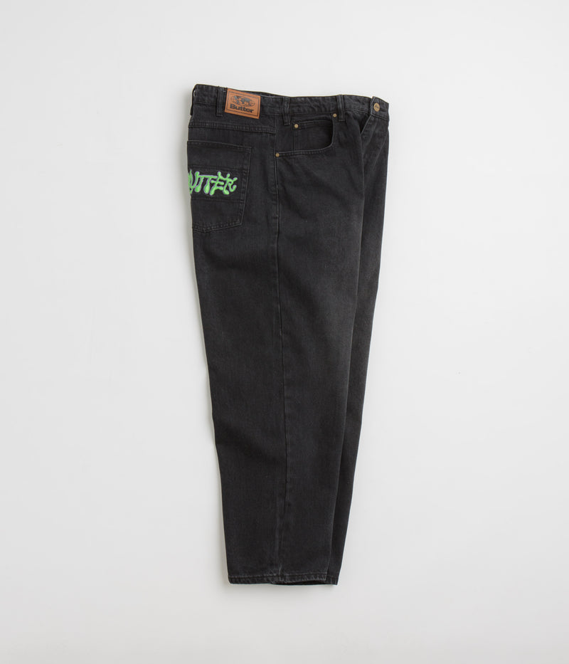 Butter Goods Ink Jeans in Worn Black
