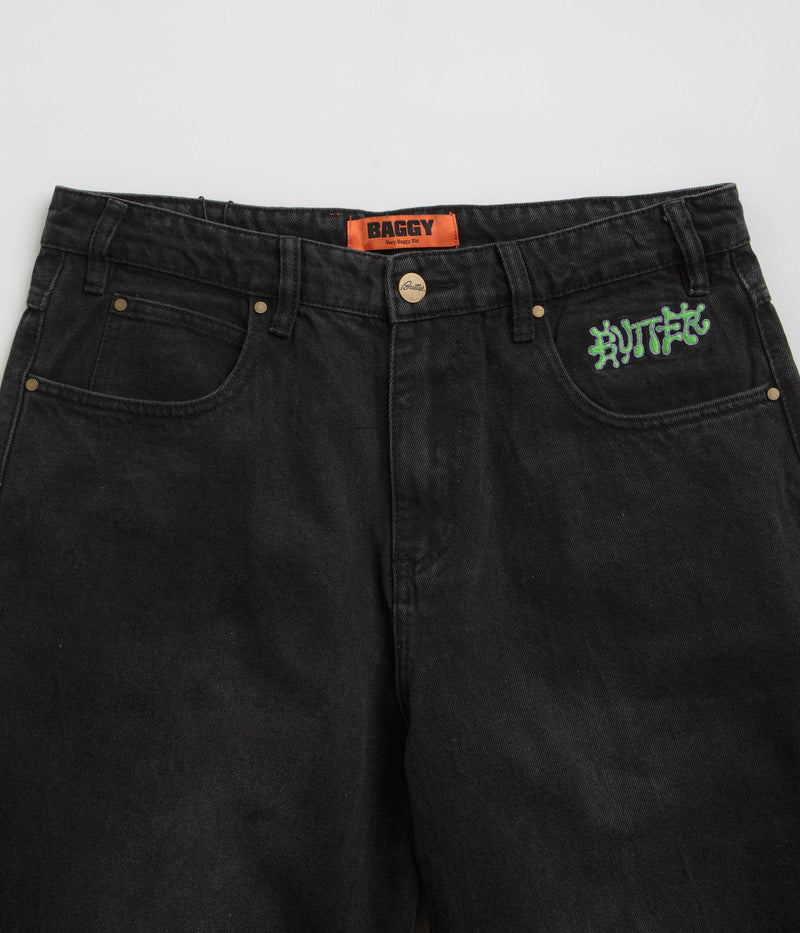 Butter Goods Ink Jeans in Worn Black