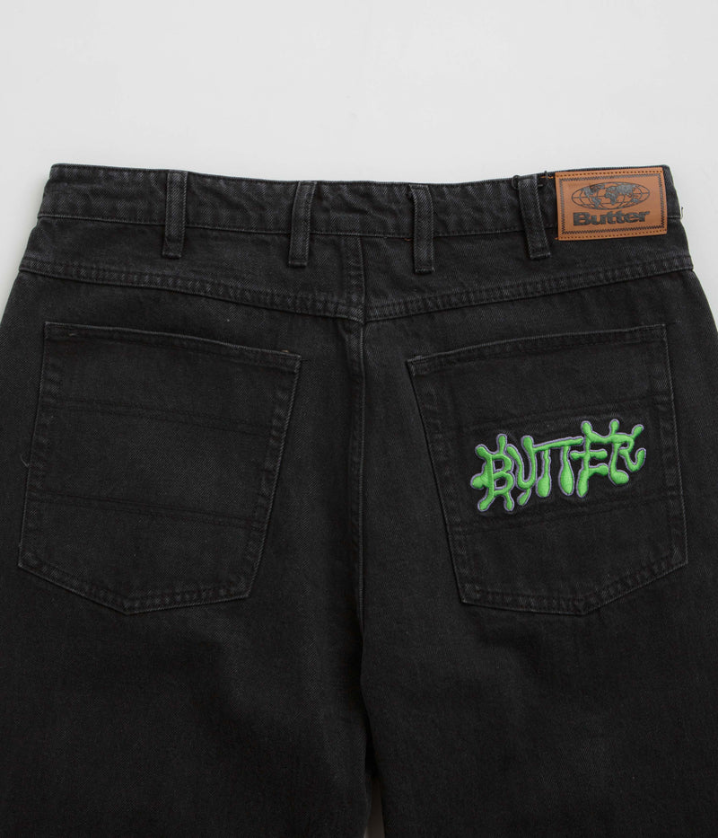 Butter Goods Ink Jeans in Worn Black
