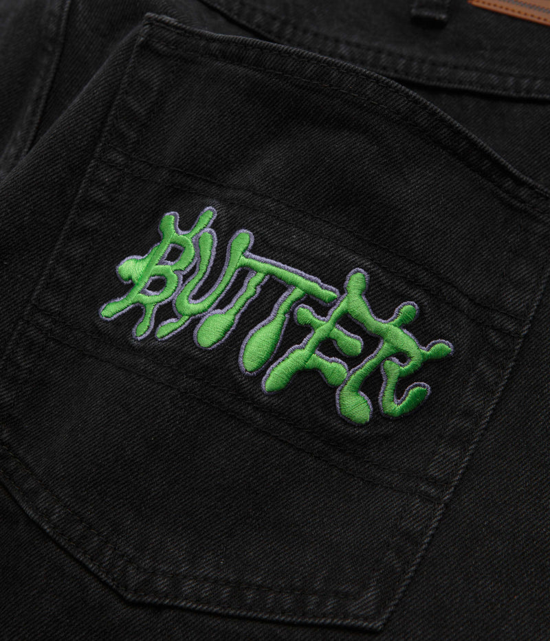 Butter Goods Ink Jeans in Worn Black