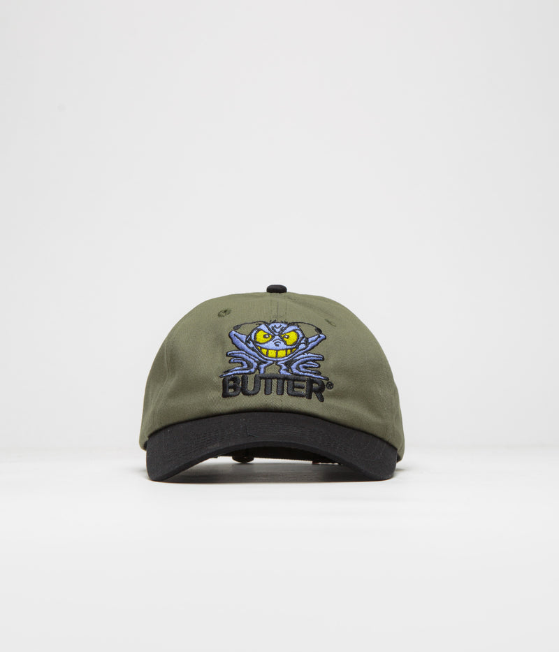 Butter Goods Insect Cap in Army and Black