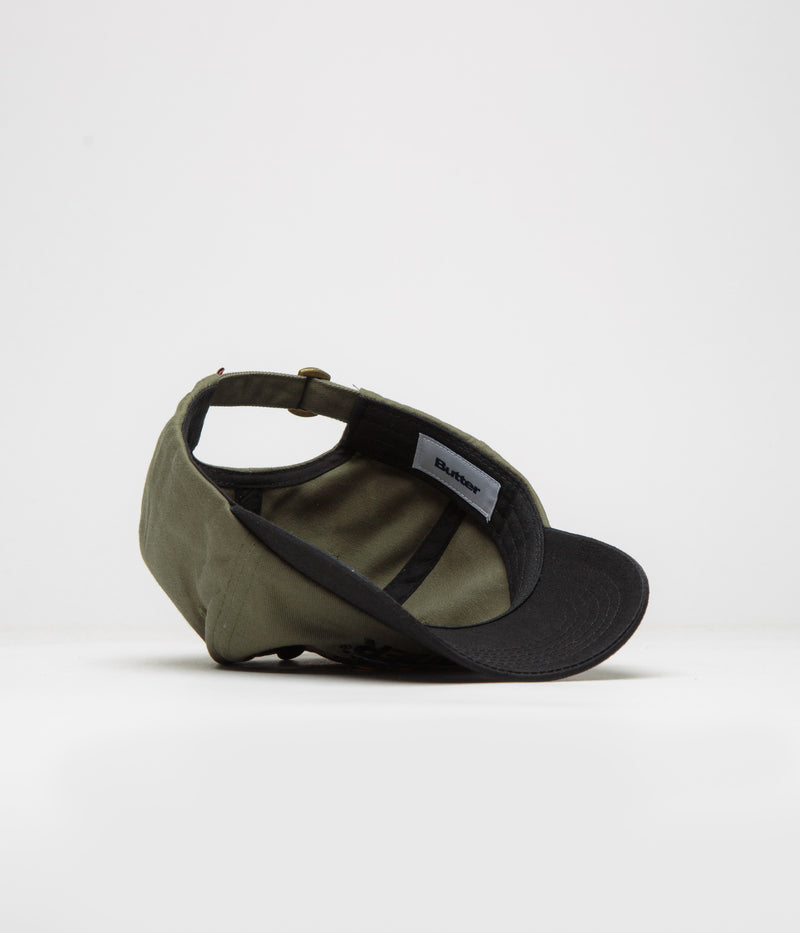 Butter Goods Insect Cap in Army and Black