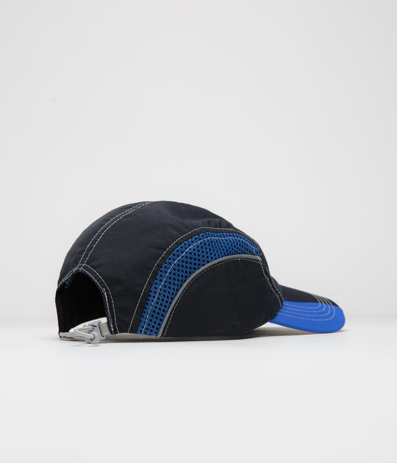Butter Goods Race 4 Panel Cap in Black