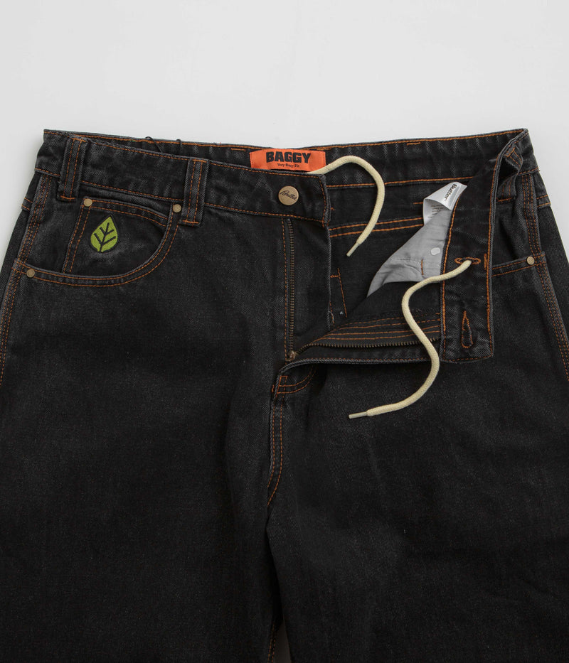 Butter Goods Weathergear Denim Jeans in Washed Black