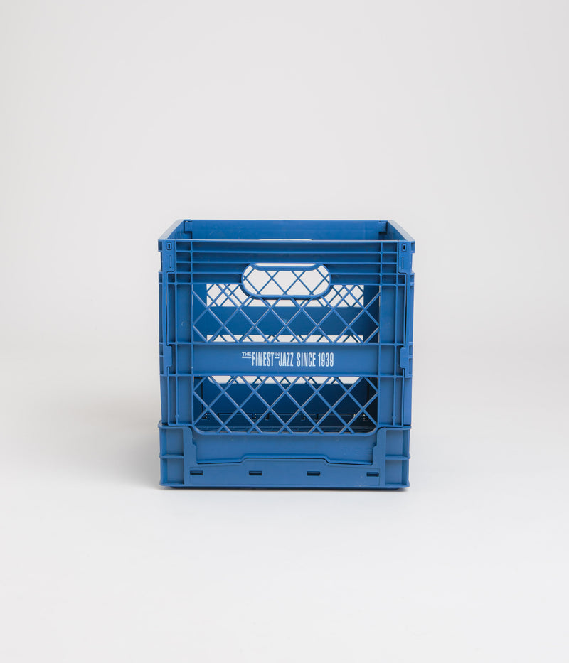 Butter Goods x Blue Note Collapsible Record Crate in Royal Blue