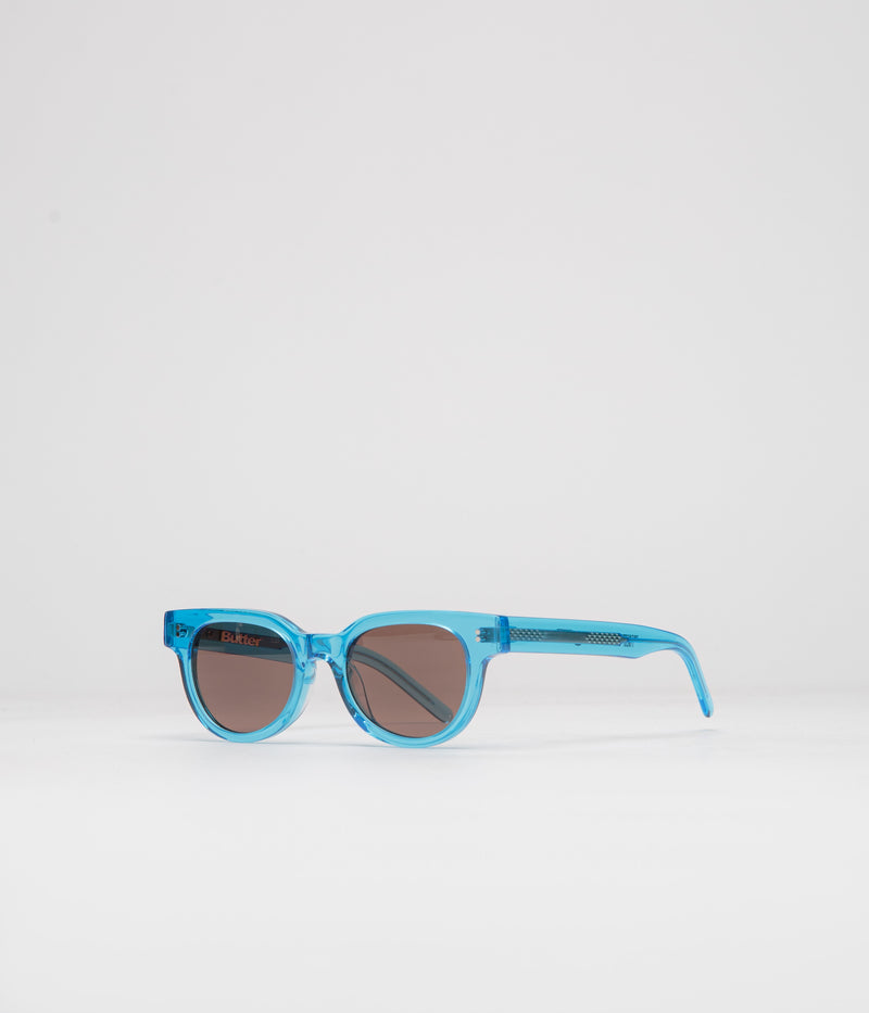 Butter Goods x Blue Note Conquistador Sunglasses in Translucent Blue