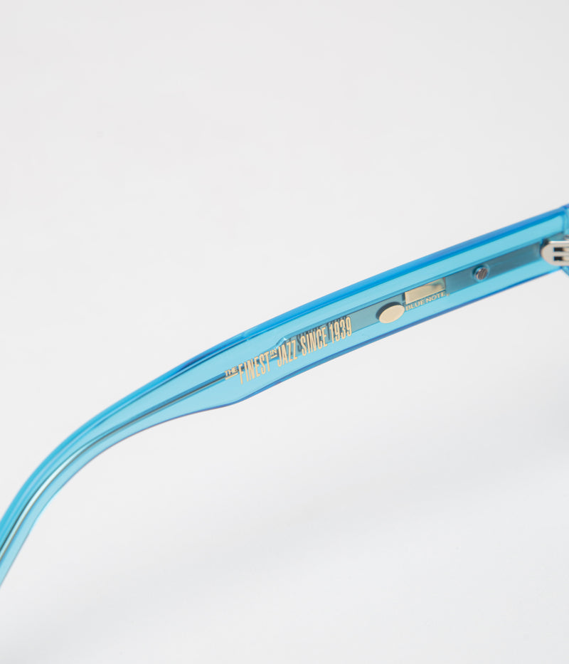 Butter Goods x Blue Note Conquistador Sunglasses in Translucent Blue