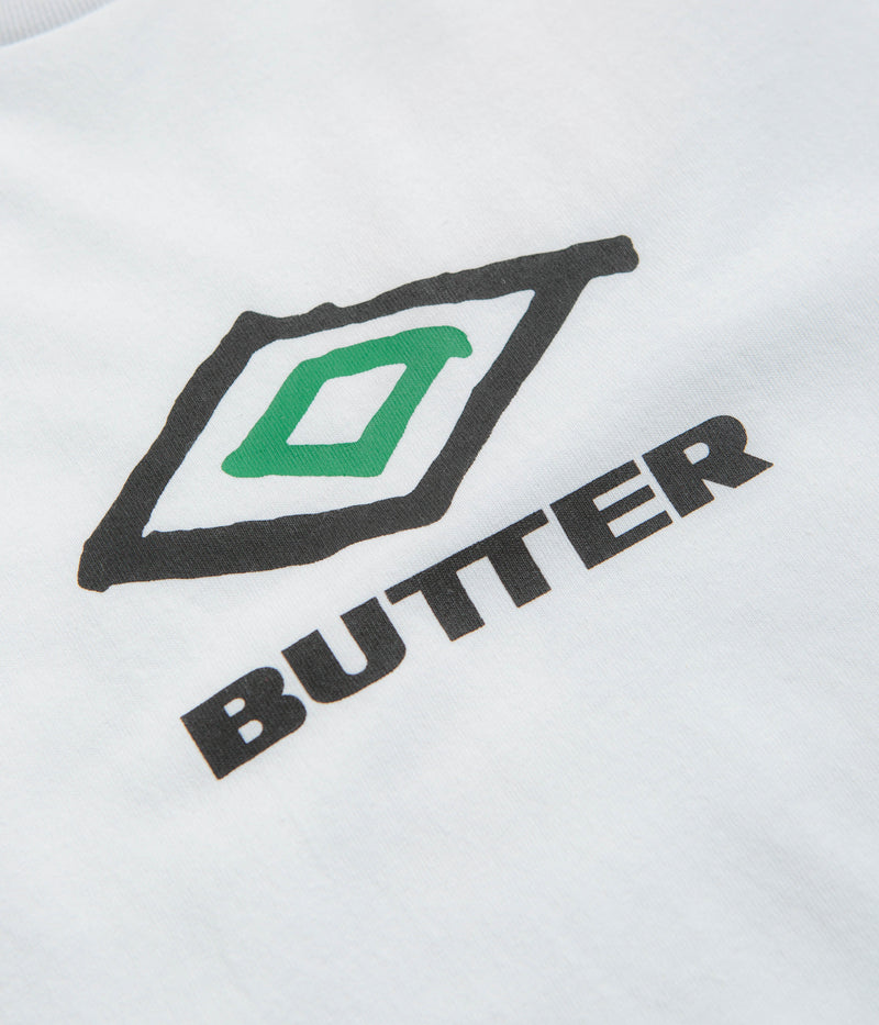 Butter Goods x Umbro Ball T-Shirt in White