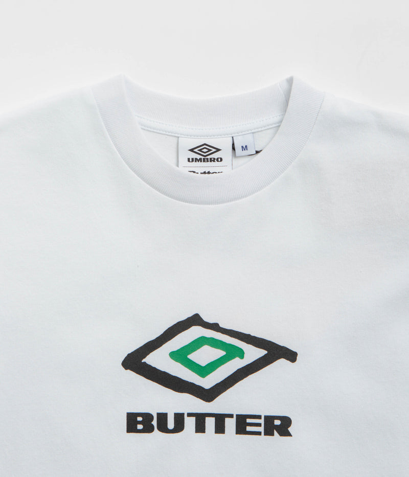Butter Goods x Umbro Ball T-Shirt in White