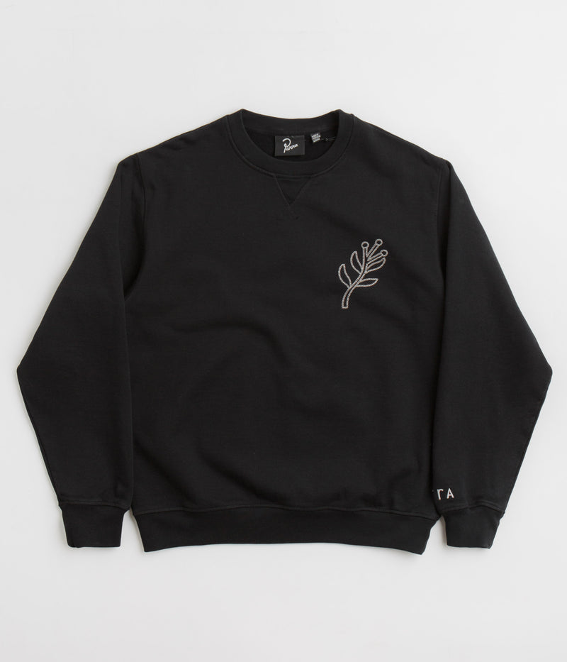by Parra Duck Attack Crewneck Sweatshirt in Black