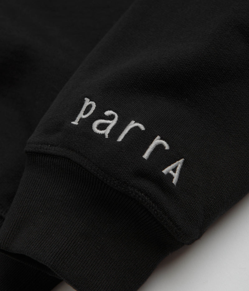 by Parra Duck Attack Crewneck Sweatshirt in Black