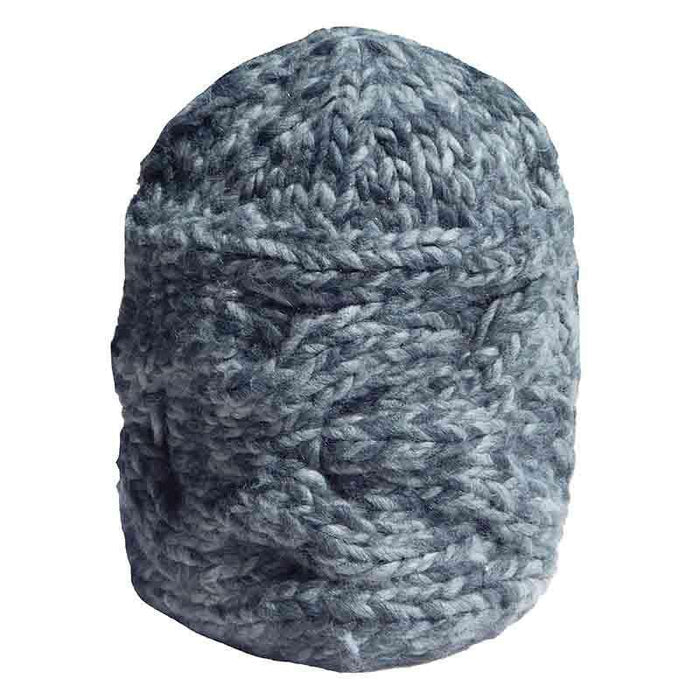 Cable Knit Beanie by JSA - Mixed Grey Beanie Jeanne Simmons Accessories js7556 Grey