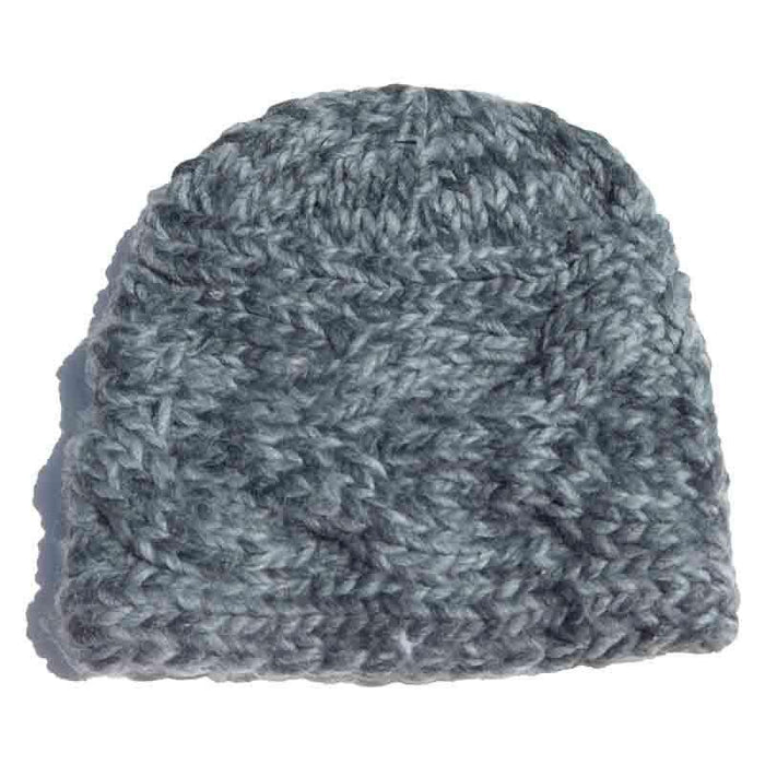 Cable Knit Beanie by JSA - Mixed Grey Beanie Jeanne Simmons Accessories