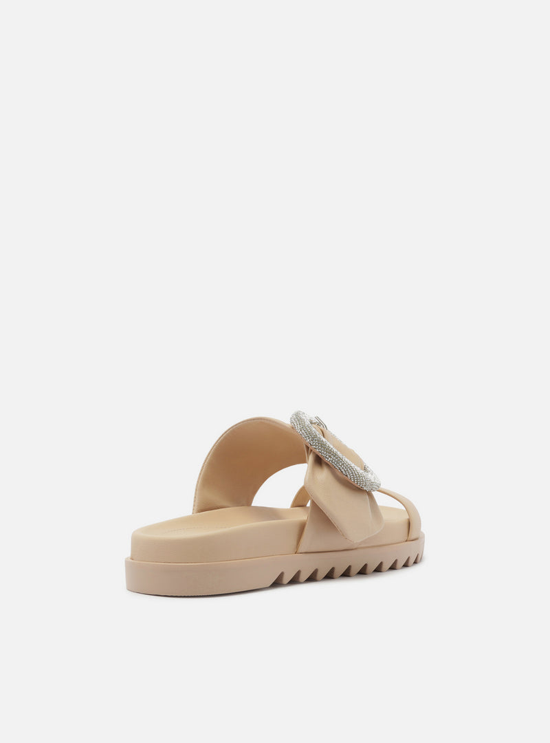 Callie Leather Sandal Flats SPRING 24