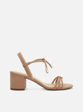 Camila Leather Block Sandal Sandals ESSENTIAL