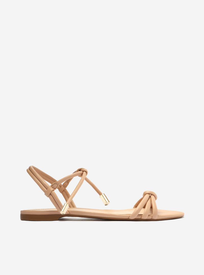 Camila Leather Flat Sandal Flats CO