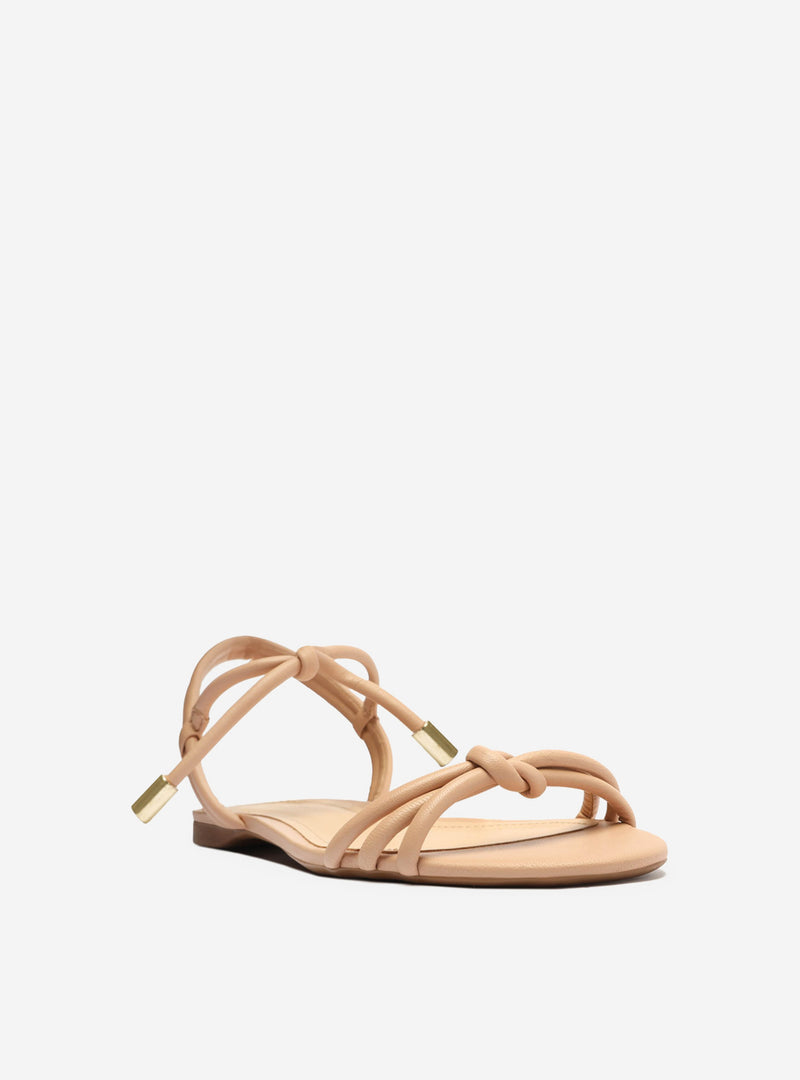 Camila Leather Flat Sandal Flats CO