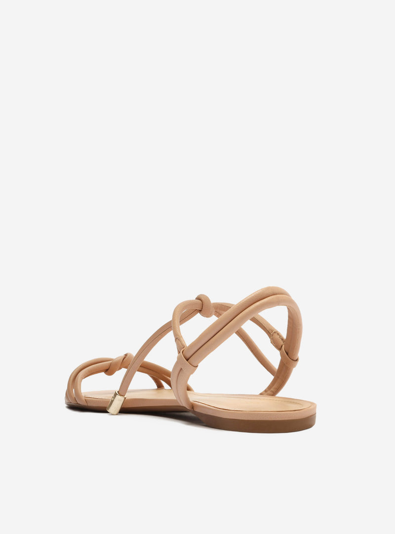 Camila Leather Flat Sandal Flats CO