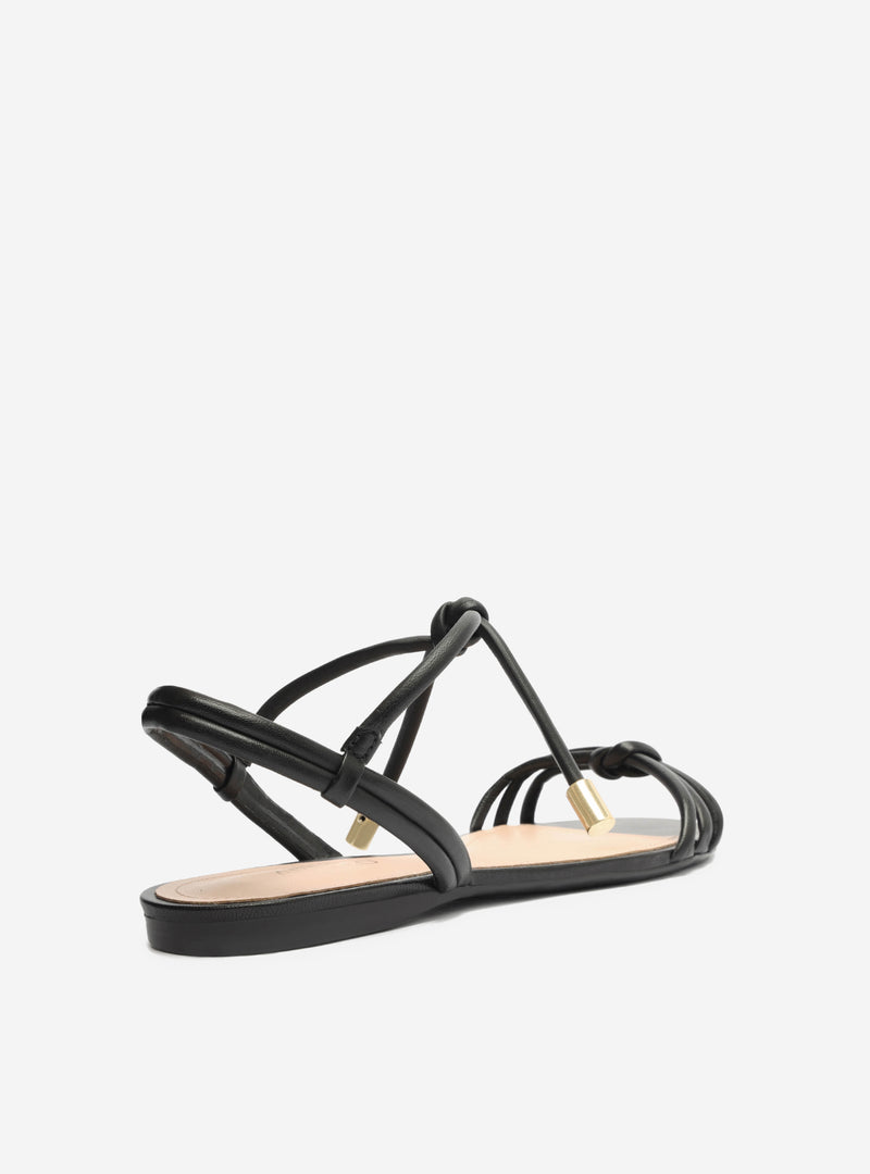 Camila Leather Flat Sandal Flats ESSENTIAL