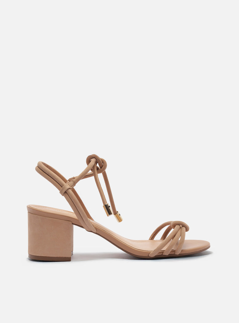 Camila Mid Block Nubuck Leather Sandal Sandals R/26