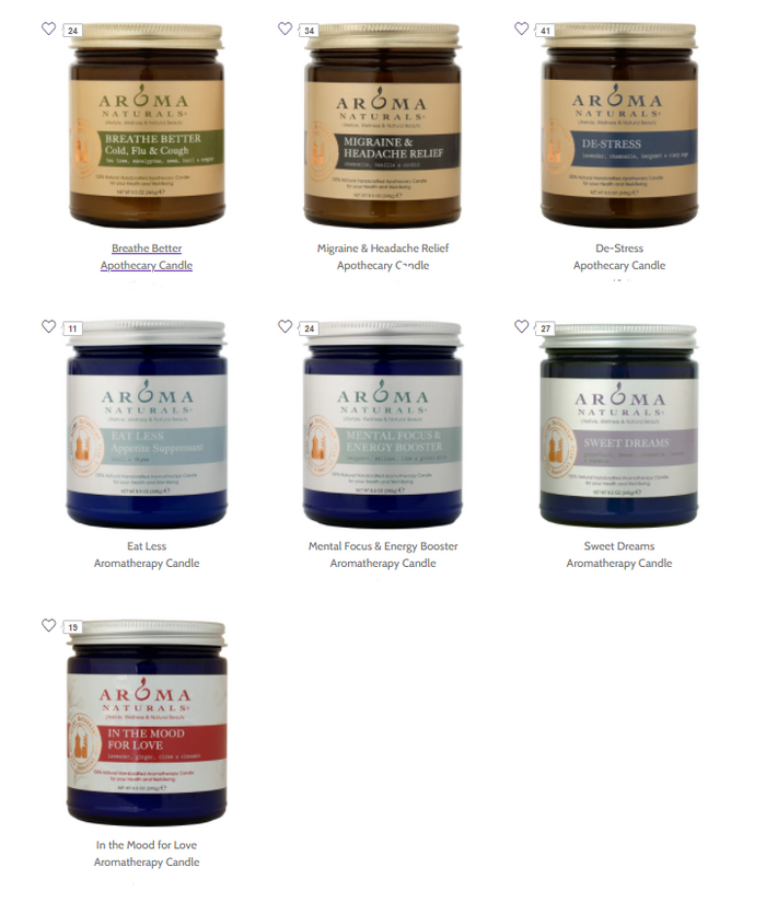Candle, Apothecary Jars 8.5oz.