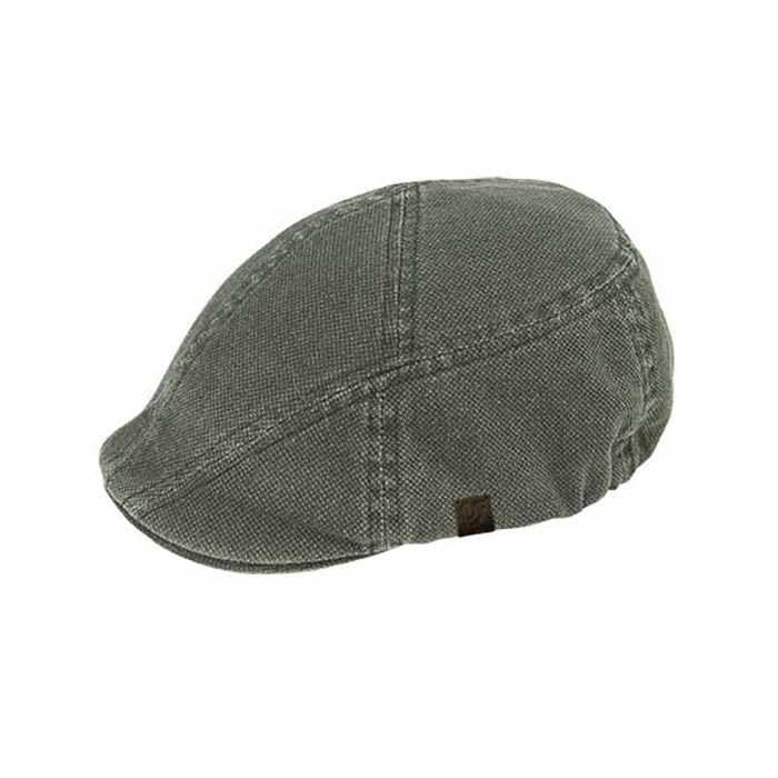 Canvas Duckbill Cap - Infinity Selections Flat Cap MegaCI 2150OL Olive M/L (58 cm)