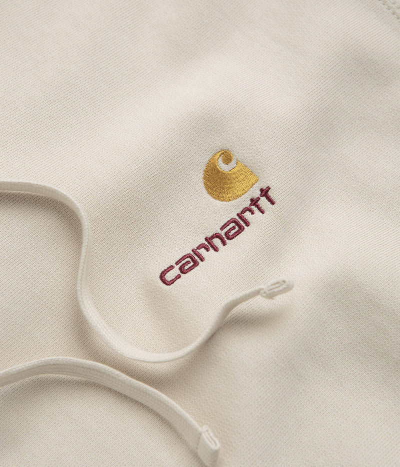 Carhartt American Script Hoodie in Moonbeam