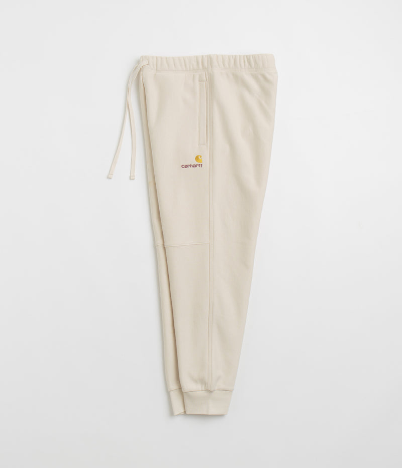 Carhartt American Script Sweatpants in Moonbeam