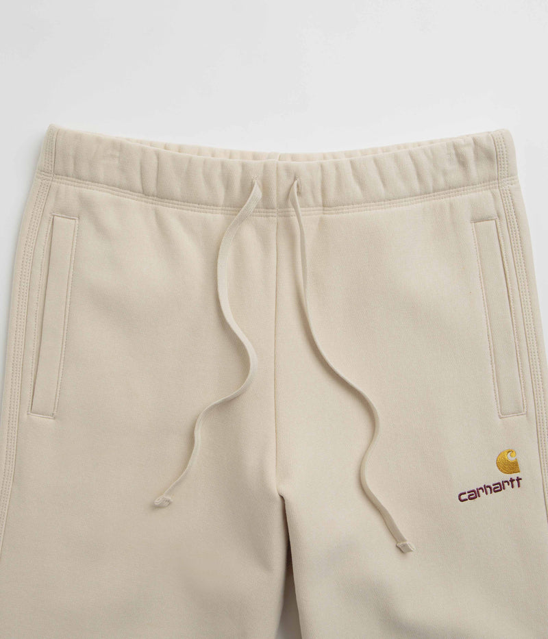 Carhartt American Script Sweatpants in Moonbeam