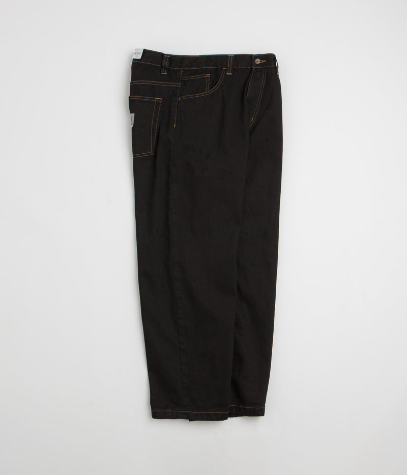 Carhartt Brandon Pants in Black Rinsed