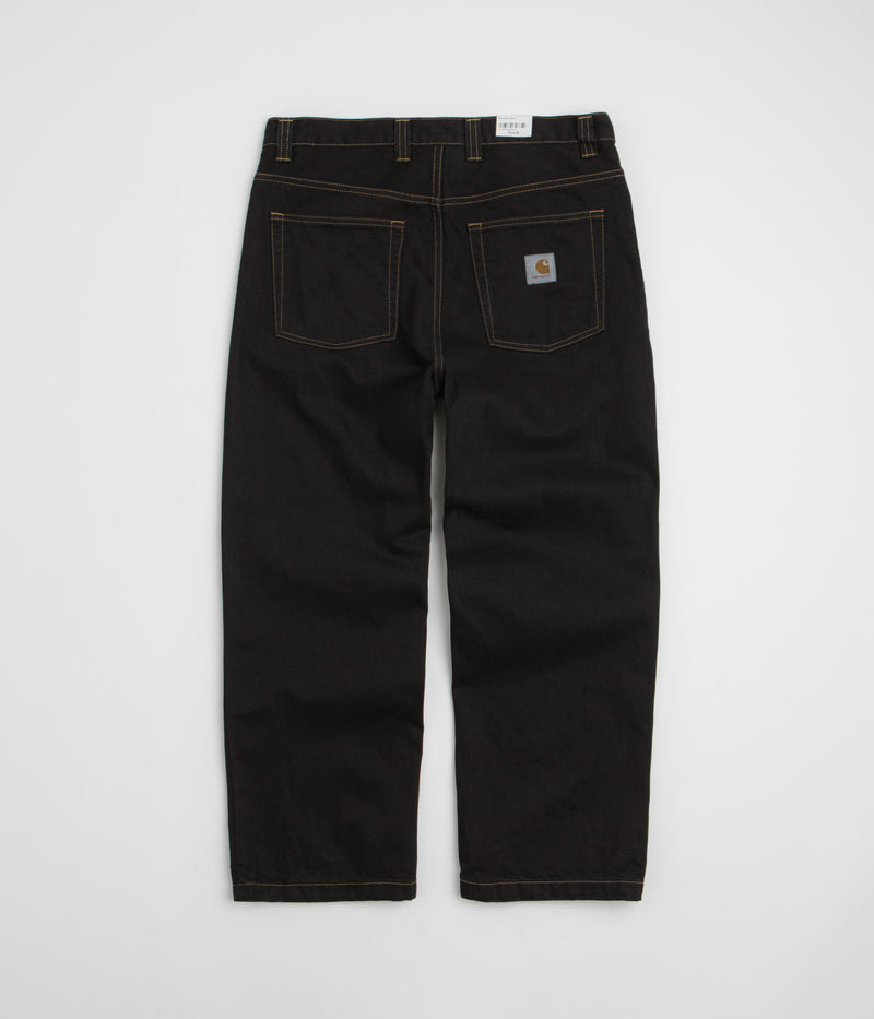 Carhartt Brandon Pants in Black Rinsed