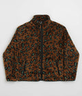 Carhartt Jebson Fleece in Camo Leo and Tamarind / Black