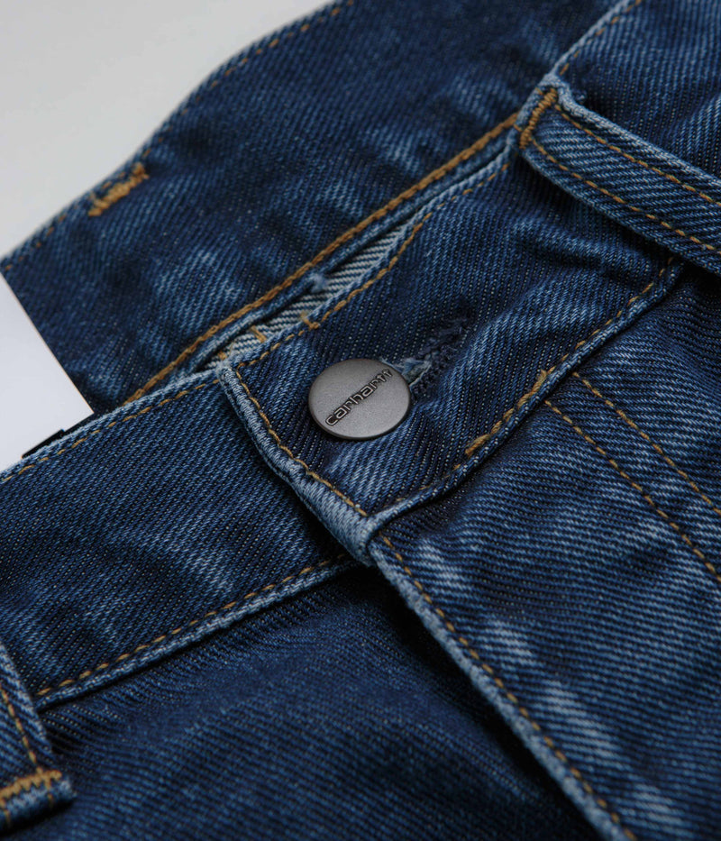 Carhartt Newel Pants in Blue Stone Washed
