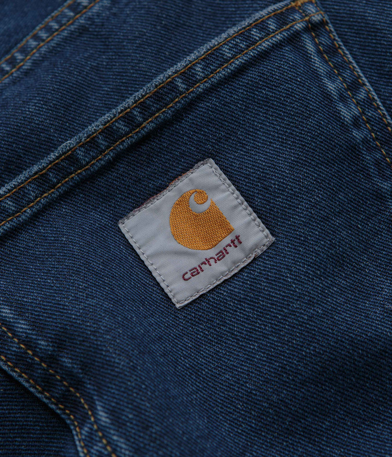 Carhartt Newel Pants in Blue Stone Washed