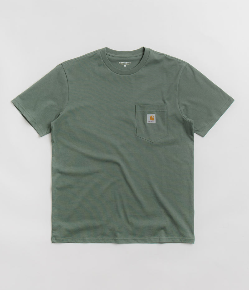 Carhartt Pocket T-Shirt in Duck Green