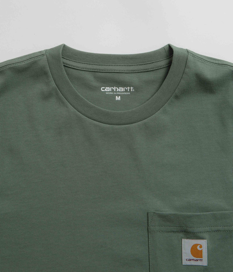 Carhartt Pocket T-Shirt in Duck Green