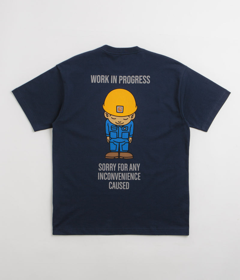 Carhartt Sumimasen T-Shirt in Air Force Blue