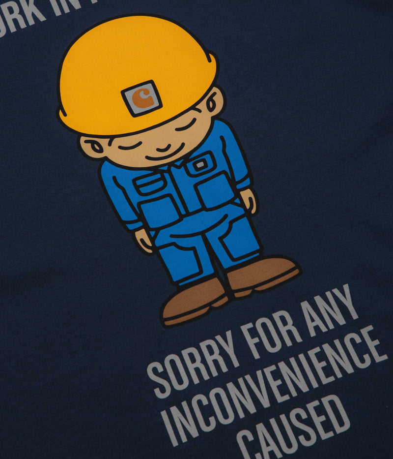 Carhartt Sumimasen T-Shirt in Air Force Blue