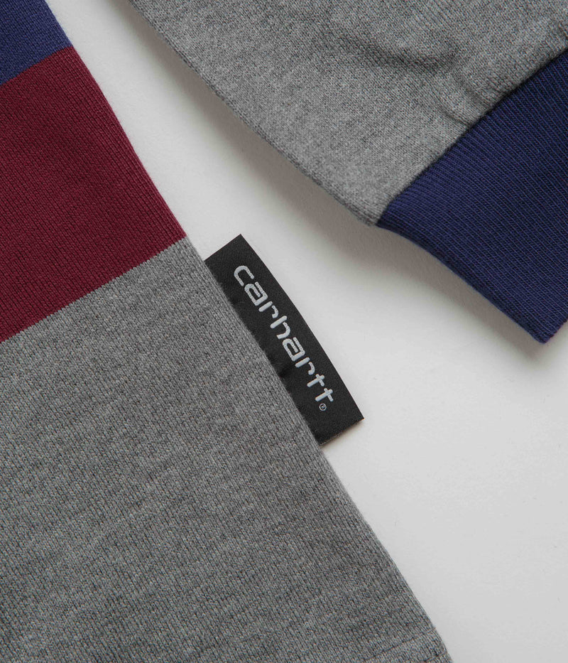 Carhartt Sundling Long Sleeve T-Shirt in Sundling Stripe and Aura