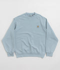 Carhartt Vista Crewneck Sweatshirt in Dusty Ice